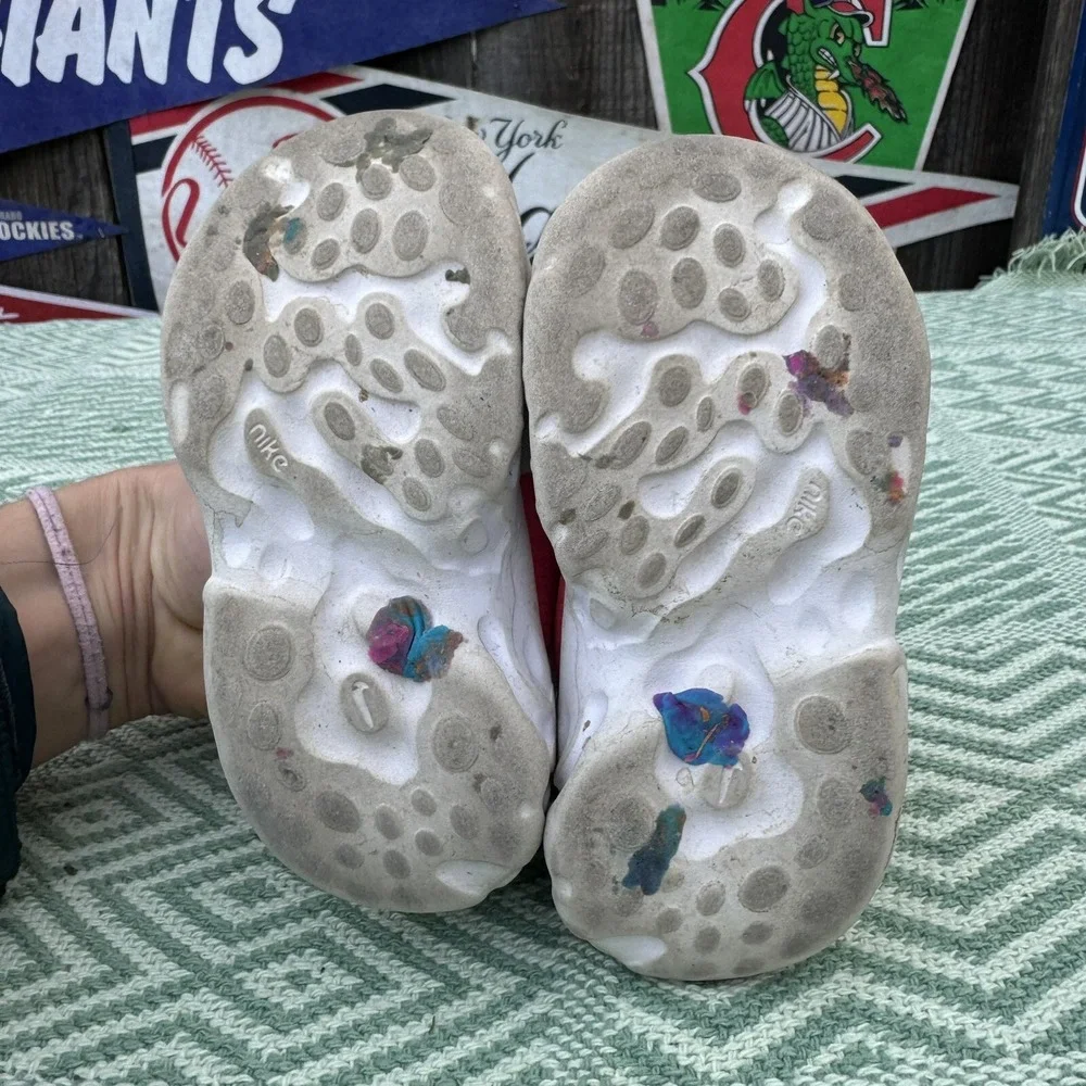 Size7c - Nike BQ4004-101 React Presto Wht Hyper Pink Photo Blue‎ Toddler